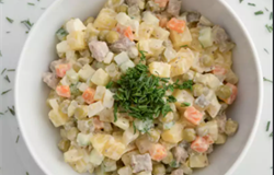 Diced Potatoes in Mayonnaise Recipe